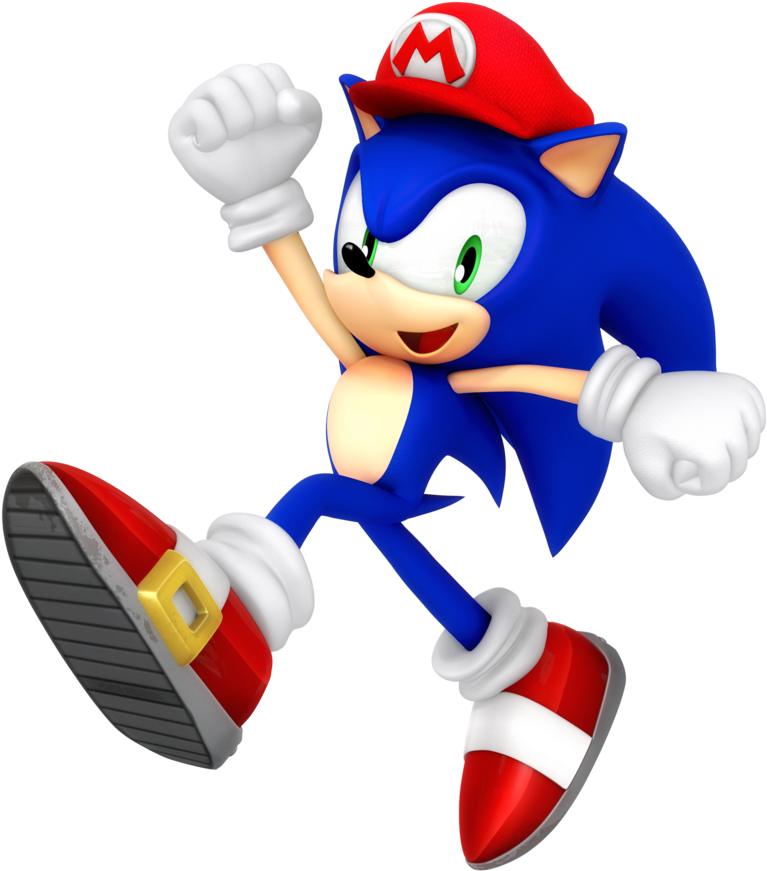 Sonic Mar10 Day Render By Nibroc-rock - Cartoon (894x894)