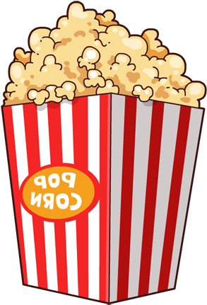Free Cartoon Popcorn Clip Art U0026middot Popcorn9 - Free Cartoon Popcorn Clip Art U0026middot Popcorn9 (408x499)