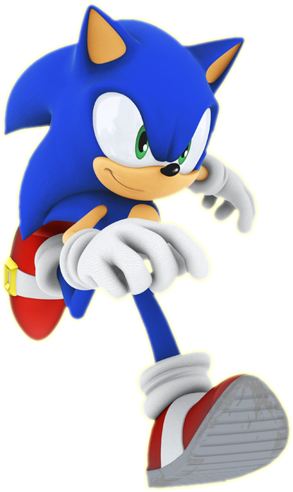 Outer Glow Cool Sonic Render By Sonicandshadow104 - Gotta Go Fast Verbose (492x782)