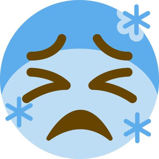 Free Peace Sign Emoji Text - Cold Emoticon Png (512x512)