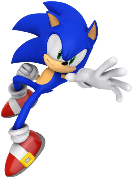 Sonic The Hedgehog - Modern Sonic The Hedgehog (602x602)