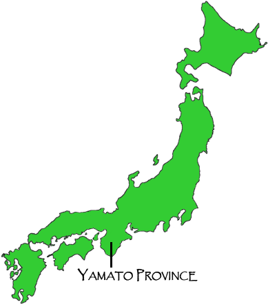 The Kofun Period - Japan Map Png (399x446)