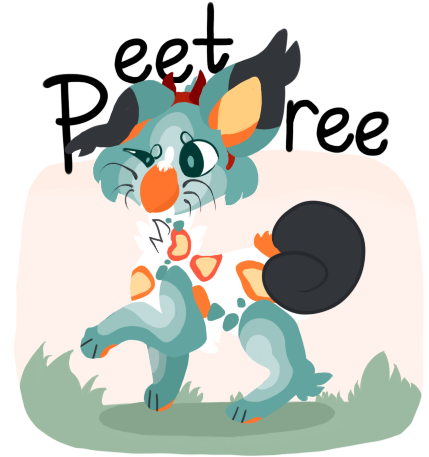 Peetree Baby By Scarf-waters - Cartoon (490x550)