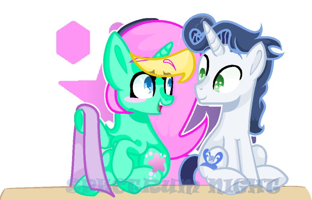 Collab Look The Scarf Is Very Beautiful By Spectrumnightyt - Cartoon (1024x656)