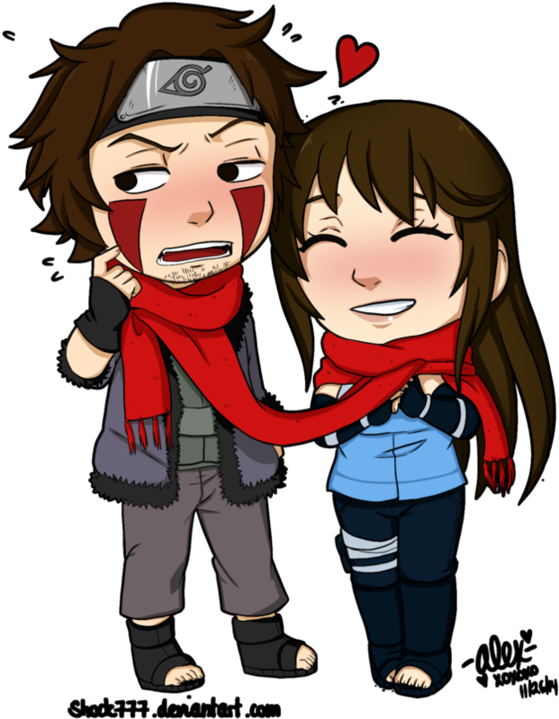 Red Scarf Of Fate By Tsuki Sama - Cartoon (894x894)