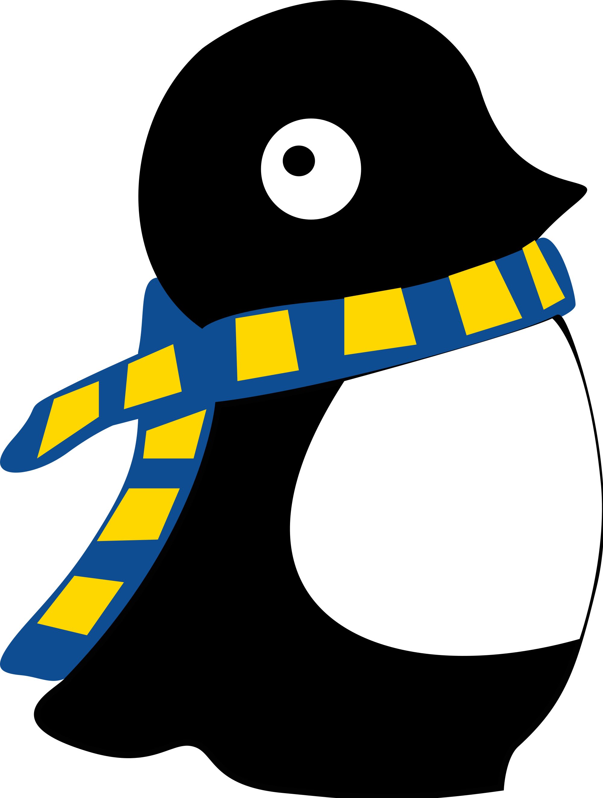 The Ocf Penguin And Logo/mascot Since 2012, Resembling - Wikipedia (2000x2645)