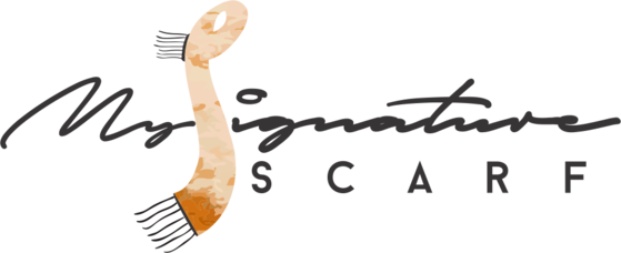 My Signature Scarf - Scarf Logo (559x228)