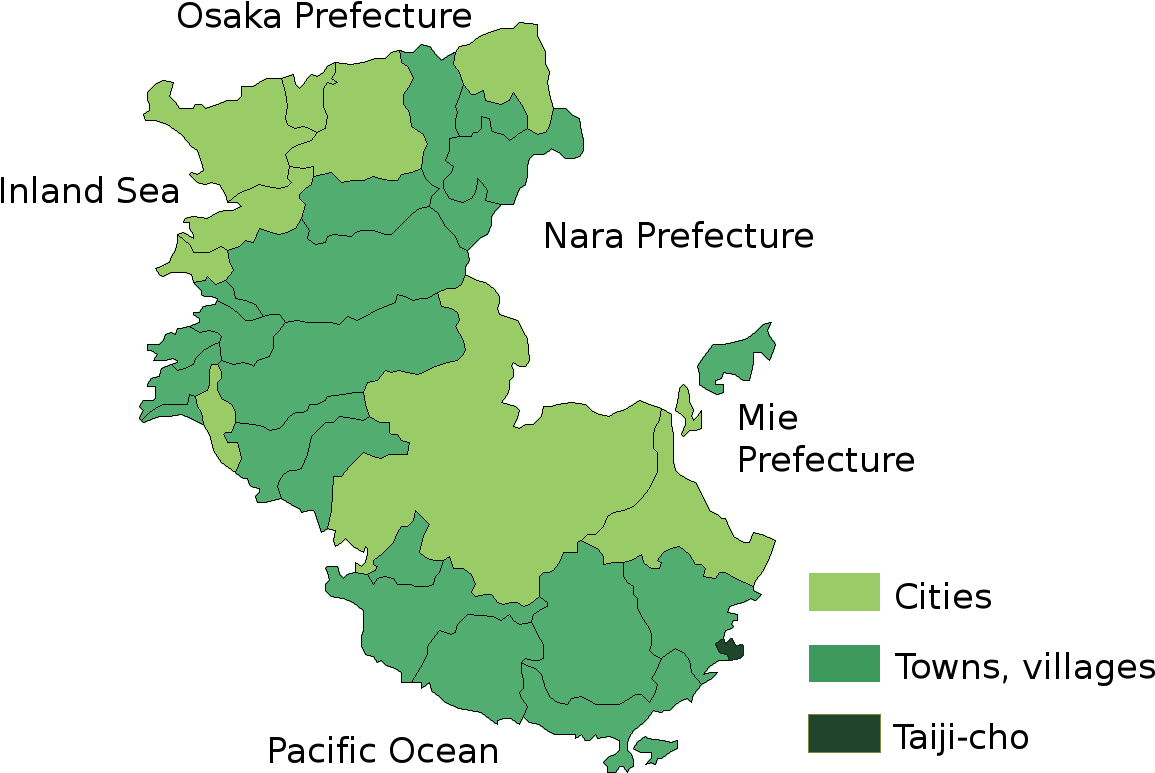 Map Taiji En - Map Of Taiji Japan (1281x801)
