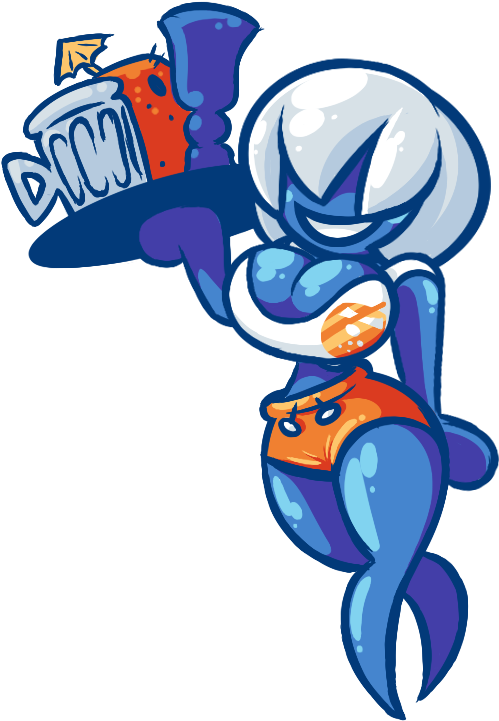 Meta Waitress Redux By Frost-lock - Cartoon (569x800)