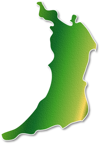 日本地図 - イラスト一覧-1 - Osaka Prefecture (640x640)