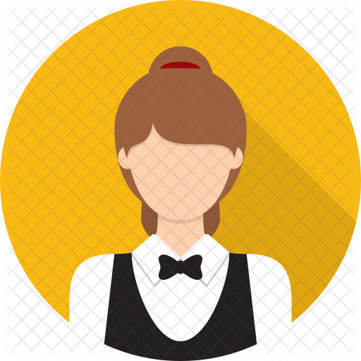 Waitress Icon - Waitress Icon (512x512)