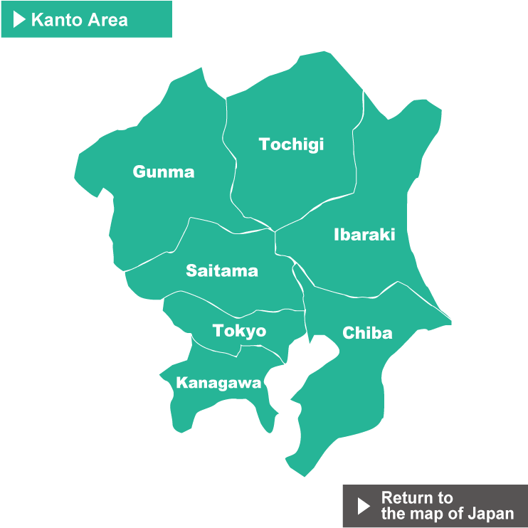 Карта токио районы