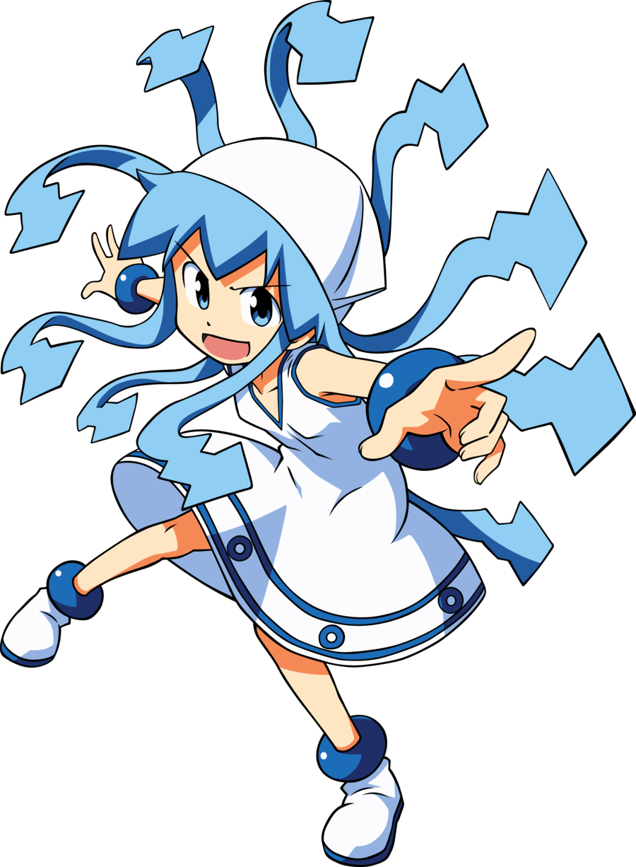 Ika Musume Vector By Graphicsmith - Ika Musume Transparent Gif (900x1226)