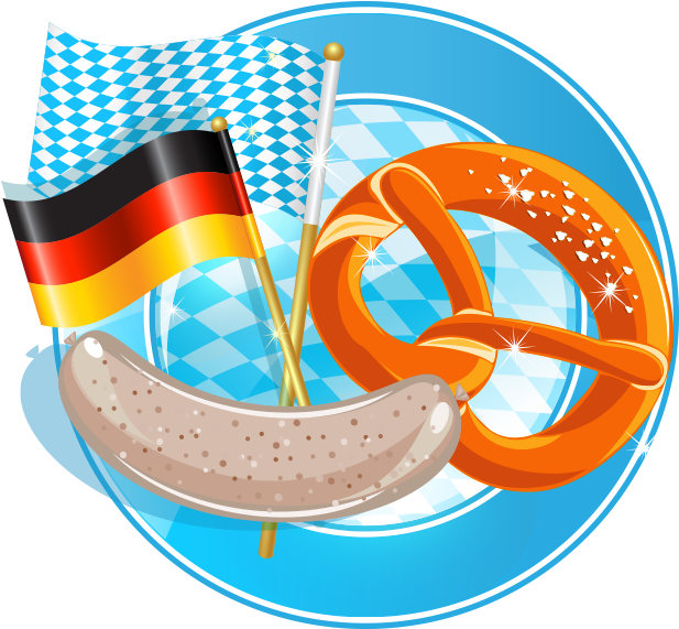 German Clipart German Food - Elephant And Castle (763x570)