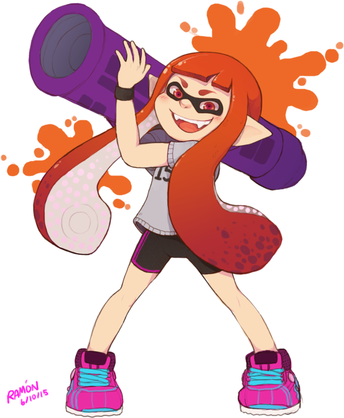 Squid Kid By Boywithmeese - Drawing (830x962)