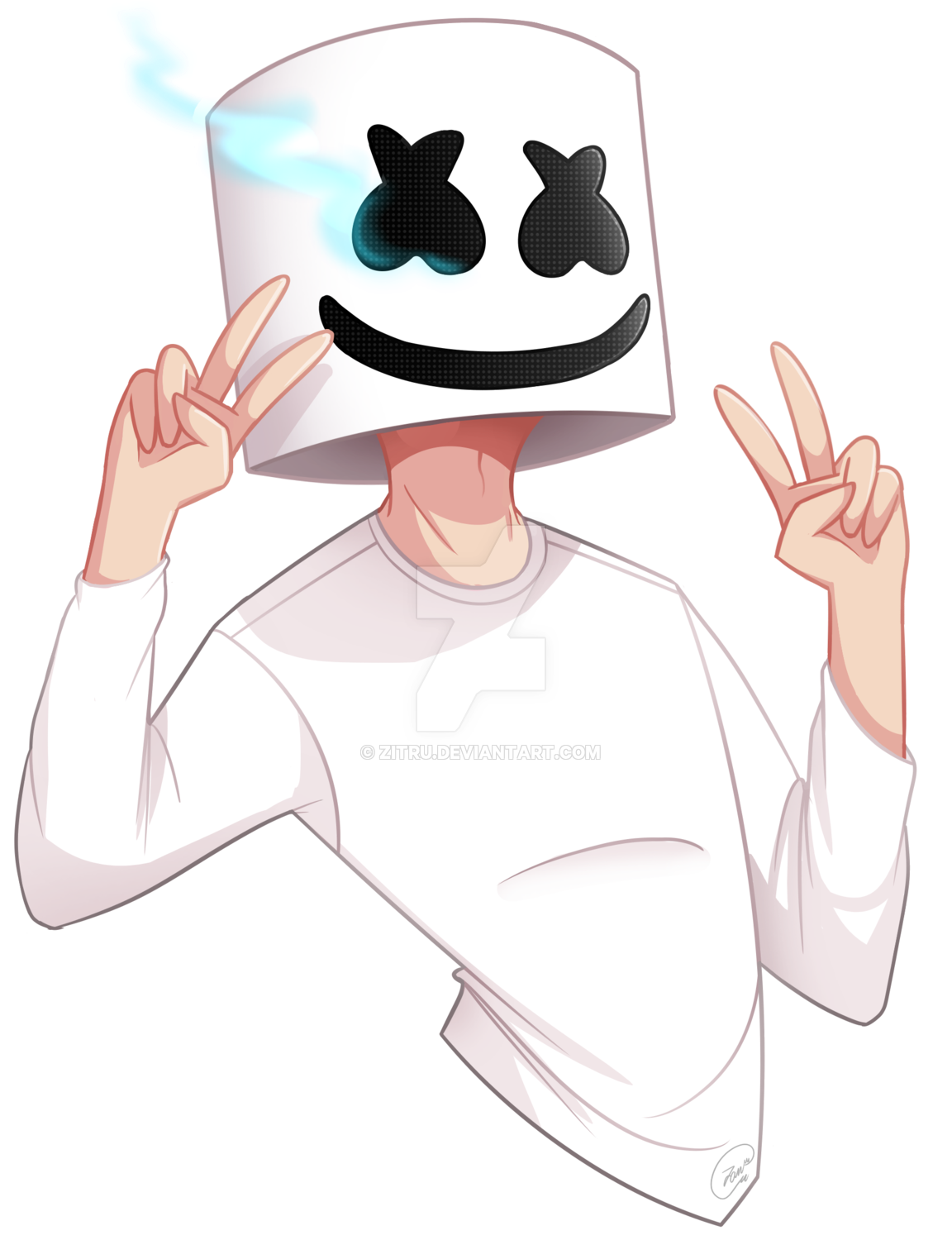 Marshmello By Zitru - Friends Marshmello (1280x1611)