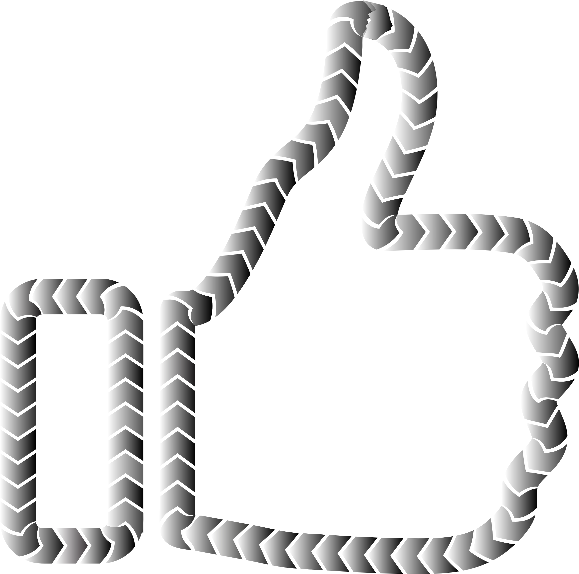 Thumbs Up Tire Treads - Tire (2324x2303)