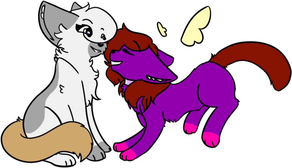 Aww U Guuuyyyyys By Marshmallow-kittens - Cartoon (1014x788)