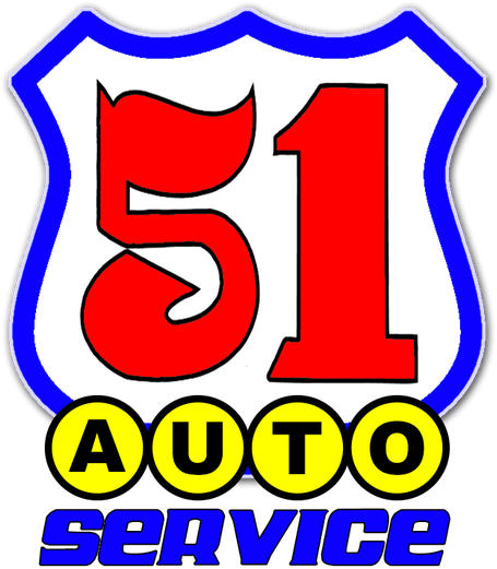51 Tire & Auto Service Logo - 51 Tire & Auto Service Logo (600x618)