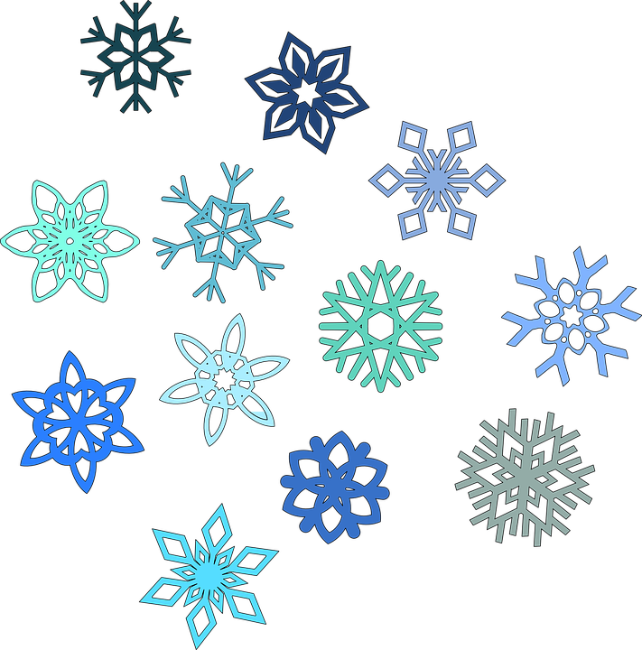 Explorez Silhouette Reine Des Neiges Et Plus Encore - Cartoon Snowflakes (711x720)