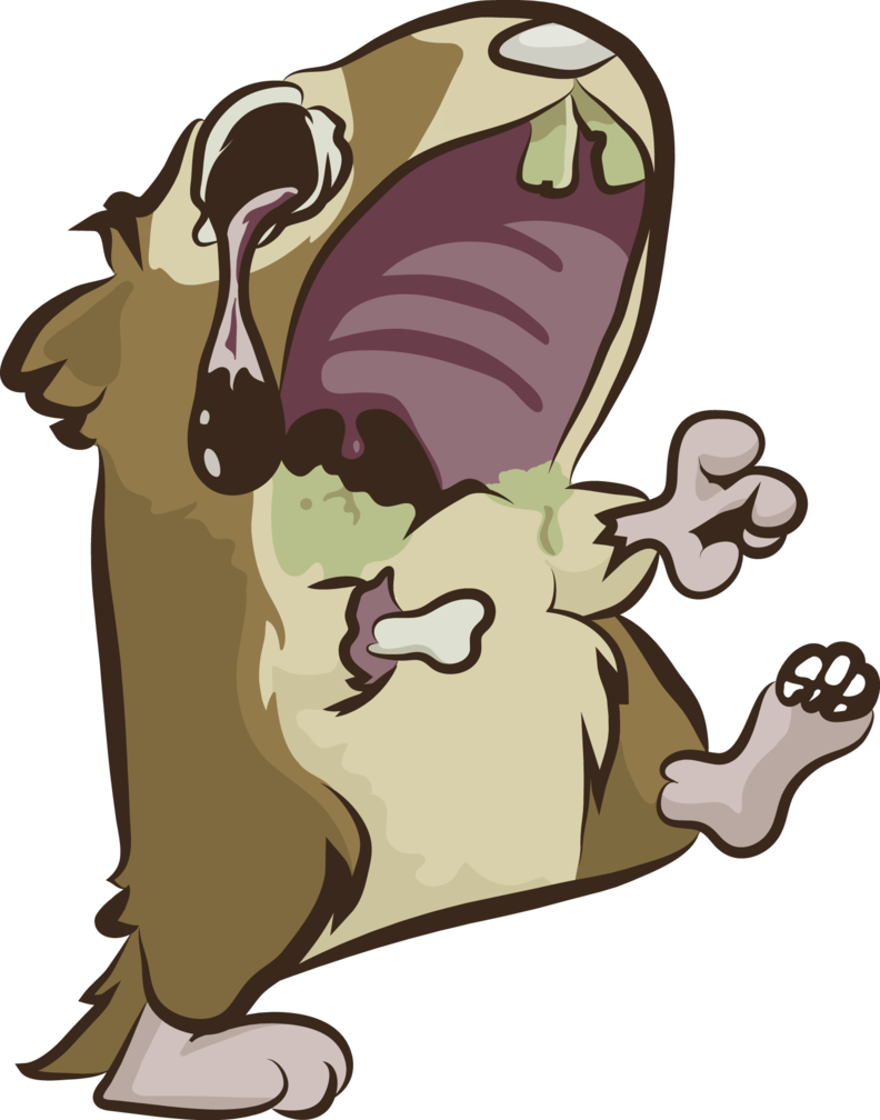Zombie Hamster 'grow Your Own Zombie' By - Zombie Hamster Cartoon (792x1008)