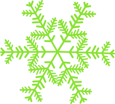 Snow Flake Clip Art (400x363)
