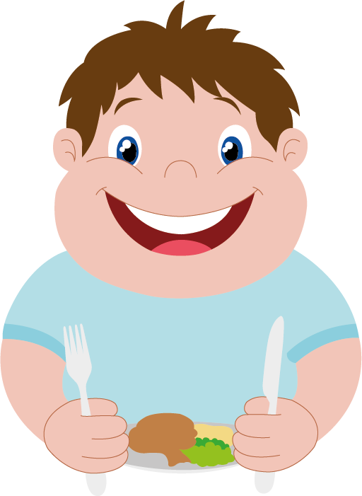 For My Healthy Me Video I Wanted To Create A Character - Eat Cartoon (512x701)