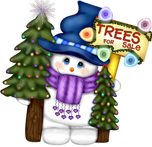 Bonhommes De Neiges - Monos De Nieve Animado (513x500)