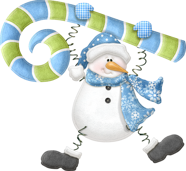 Bonhomme De Neige - Snowman (600x554)