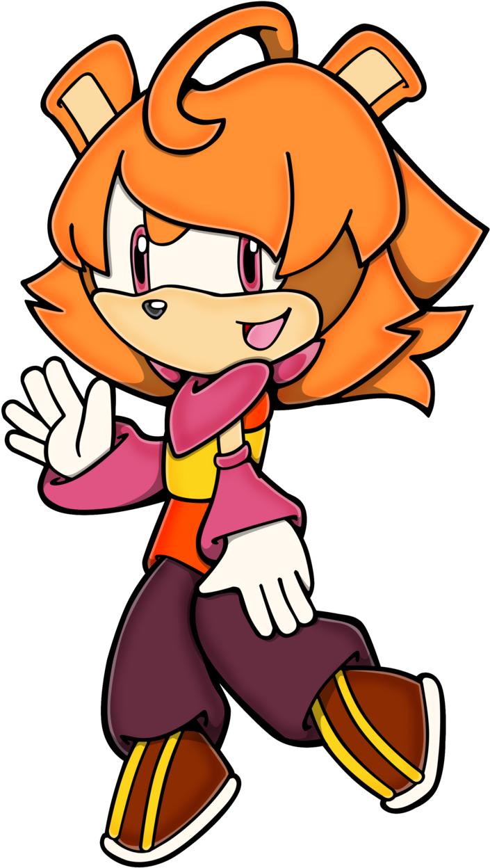 Suzy The Hamster - Sonic The Hedgehog Hamster (900x1273)