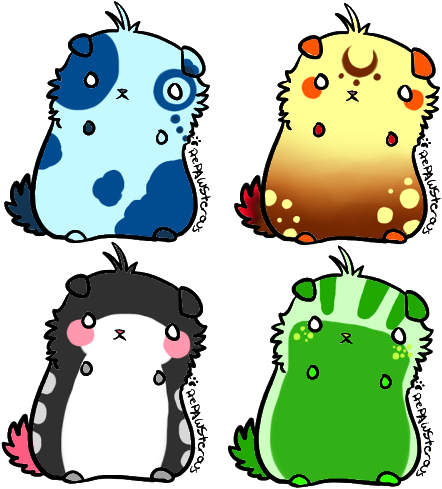 Hamster Adoptables By Prepawsterous - Hamster Adoptables By Prepawsterous (500x500)