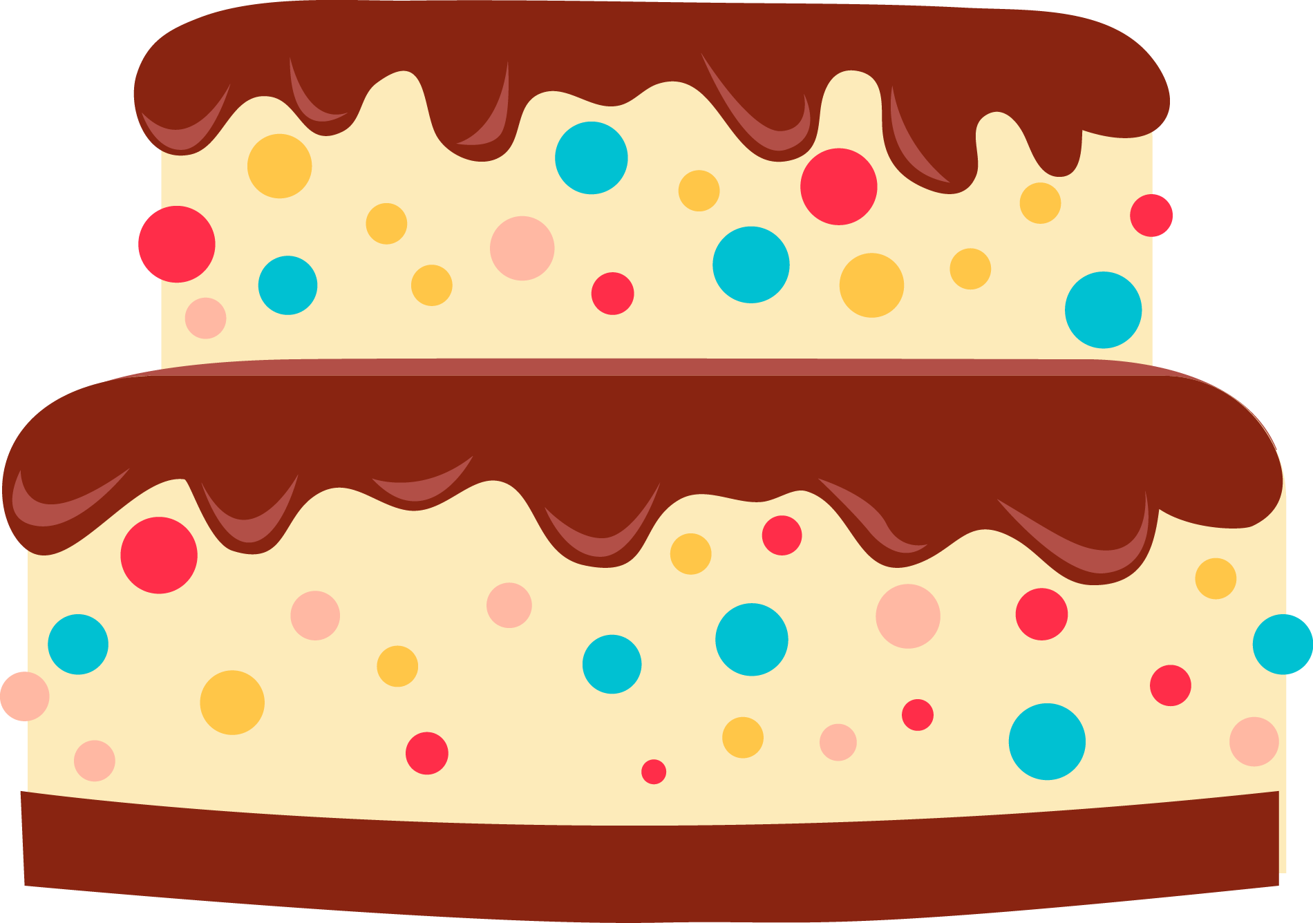 8 - Cake And Balloons Background (1900x1336)