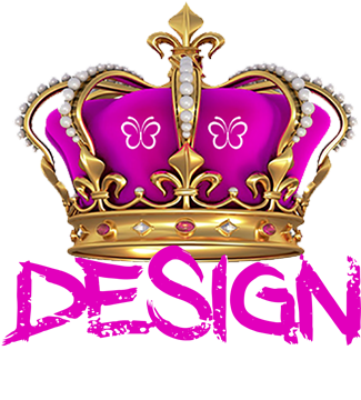 Designq - Red And Gold King Crown (350x393)