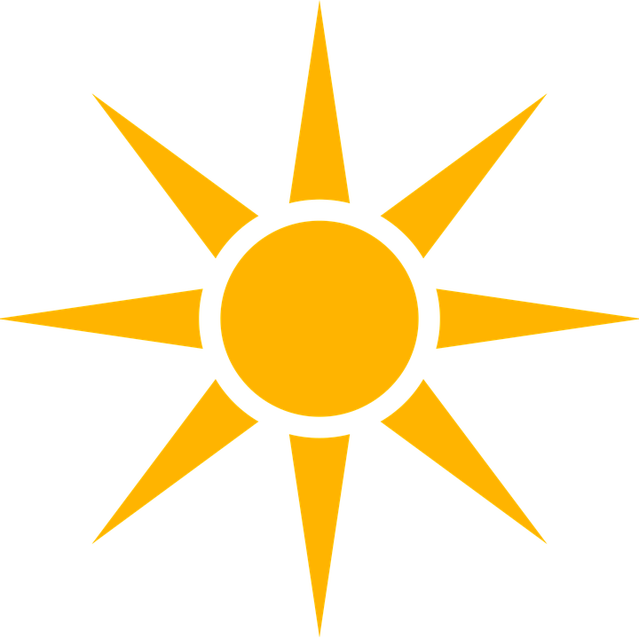 Weather Symbols Sun With Clouds 7, - Landscaping Fun Facts (800x798)