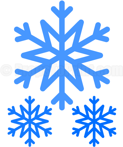 Printable Snowflake Photo Booth Prop - Snowflake Photo Booth Prop (458x593)