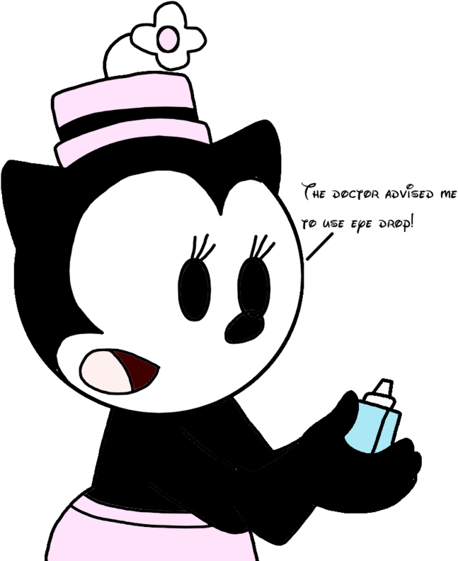 Ortensia With Eye Drop By Marcospower1996 Ortensia - Cartoon (1280x960)