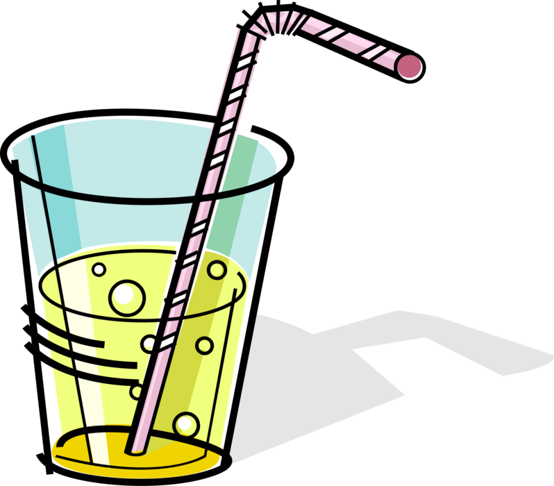 Fizzy Drinks Drinking Straw Cup Clip Art - Fizzy Drinks Drinking Straw Cup Clip Art (798x700)