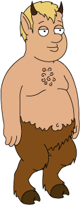 Fg Decoration Faun - Cartoon (460x460)