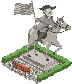 Fg Decoration Paulreverestatue - Show Jumping (460x460)