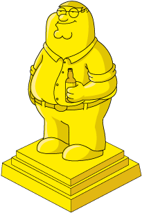 Decoration Goldenpeterstatue Thumbnail@4x - Illustration (460x460)