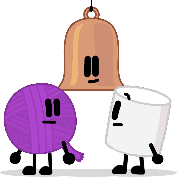 The Cutely High Pitched Trio By Sugar-creatorofsfdi - Bfdi Bfdia Idfb Bfb (777x760)