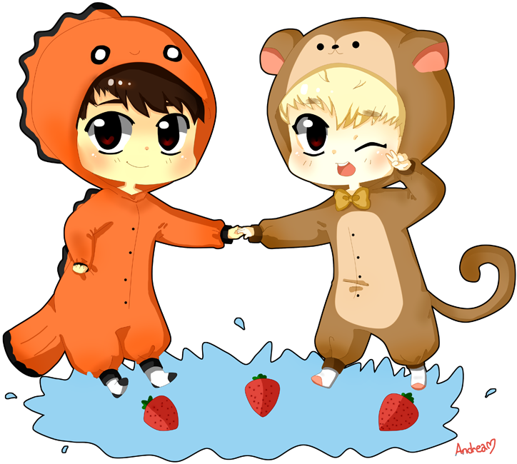 View Collection - Donghae Y Eunhyuk Chibi (800x750)