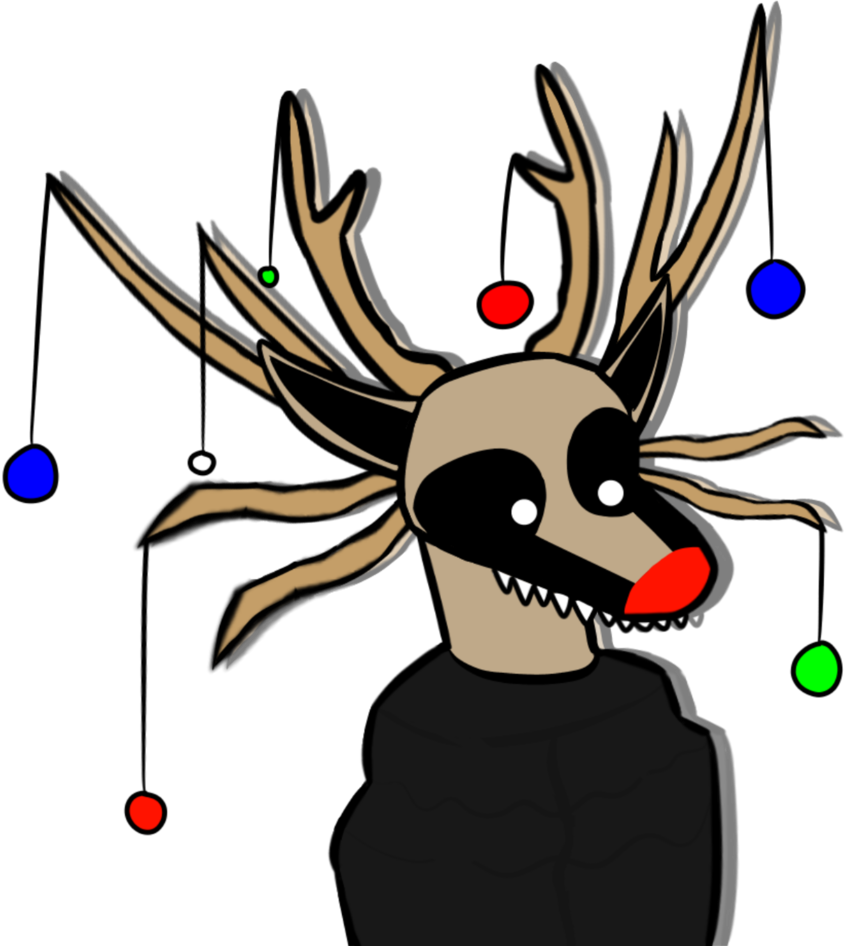 Specimen 8 The Red Nosed Deer Lord By Kittenlover75 - Specimen 8 The Deer Lord 3d (844x946)