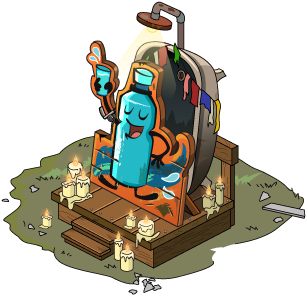 Decoration Waterbottleshrine - Illustration (460x460)