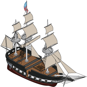 Decoration Pirateship Thumbnail V6@4x - Pirate (460x460)
