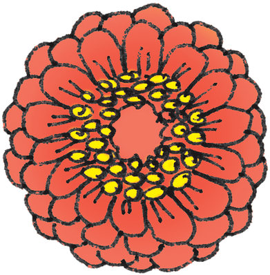 Flowers Clipart - Floral Design (400x406)
