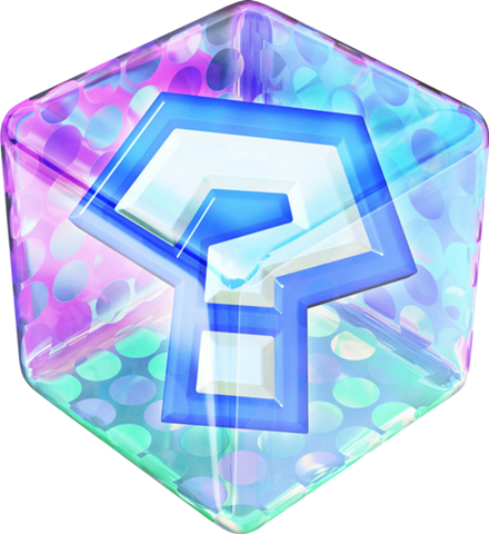 At Kemi's Manga Day Last Year But He Really Needs A - Mario Kart Item Box (440x480)