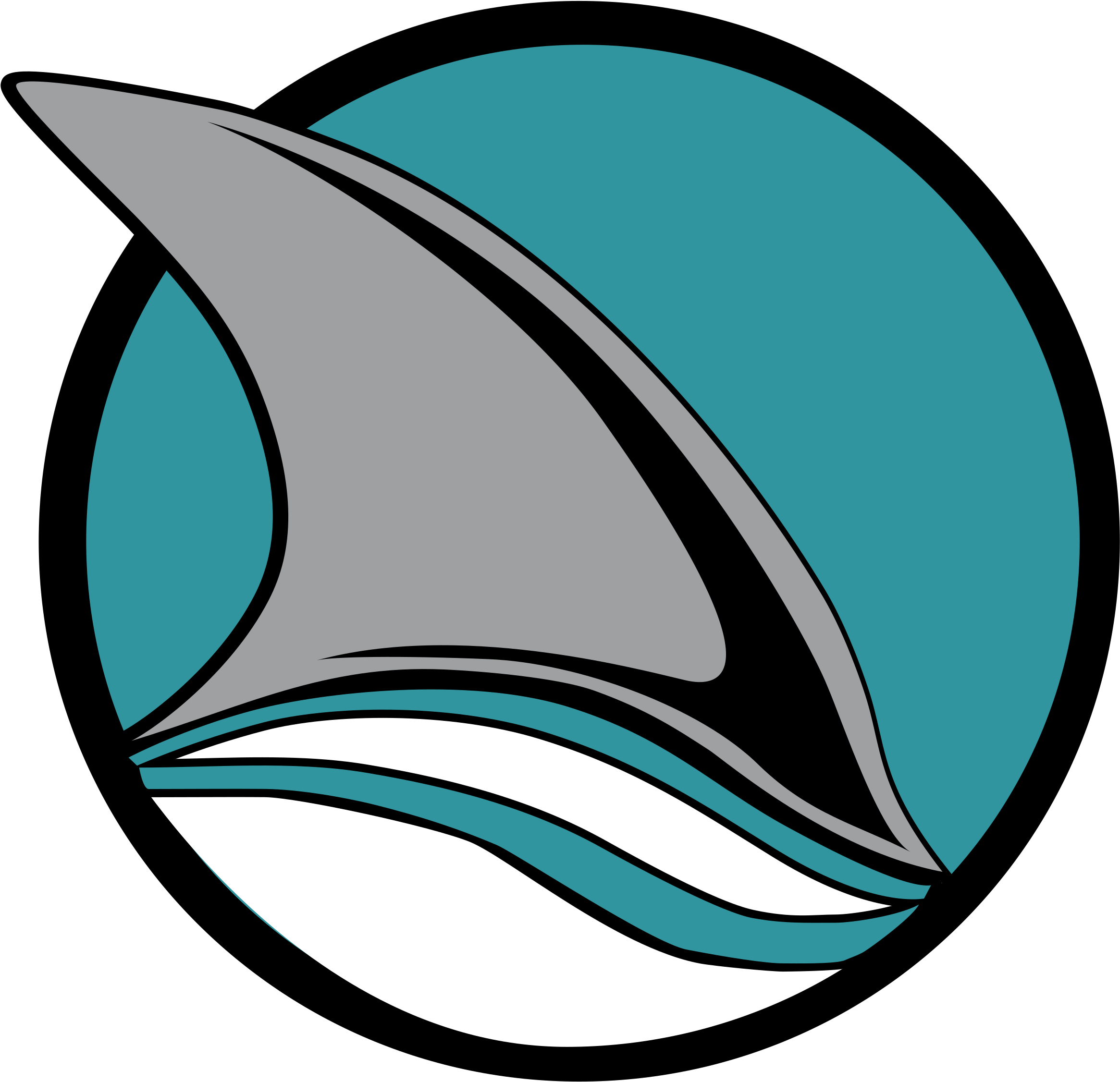 San Jose Sharks Logo - San Jose Sharks Logos (2400x2400)