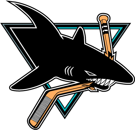 San Jose Sharks - San Jose Sharks First Logo (464x447)