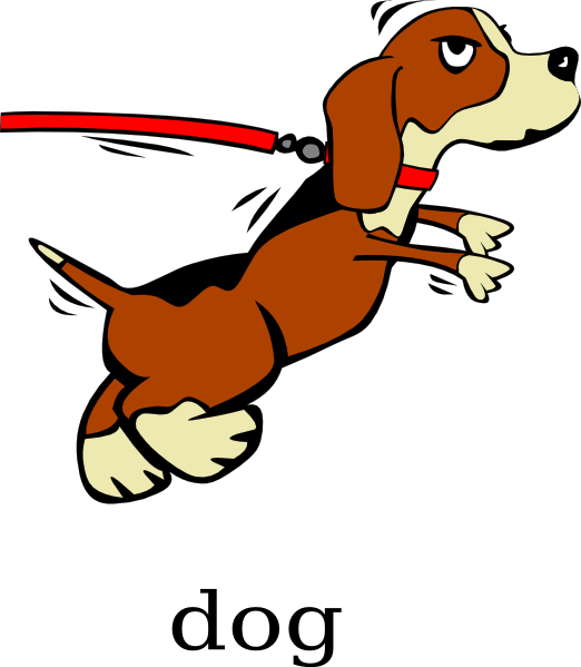 Dog Clip Art - Angry Dog Cartoon Png (522x599)